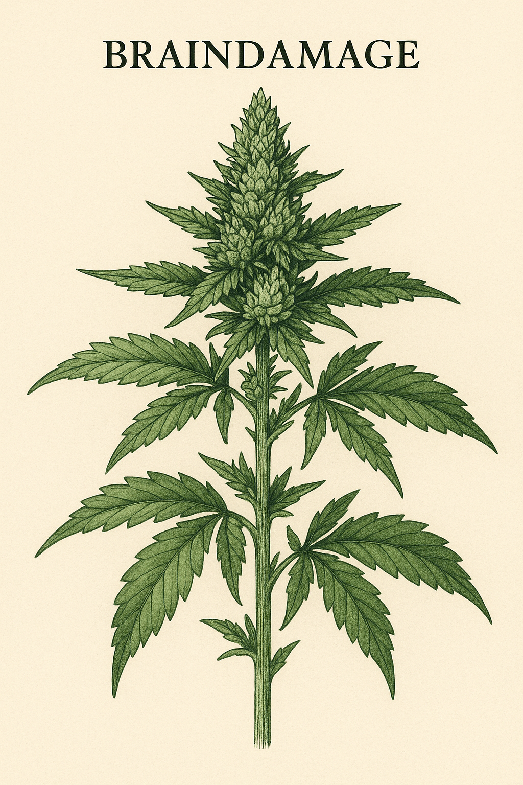 Braindamage Cannabis Samen | Premium Hanfsamen von Verdantia Seeds